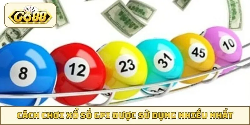 Cách chơi xổ số GPI được sử dụng nhiều nhất
